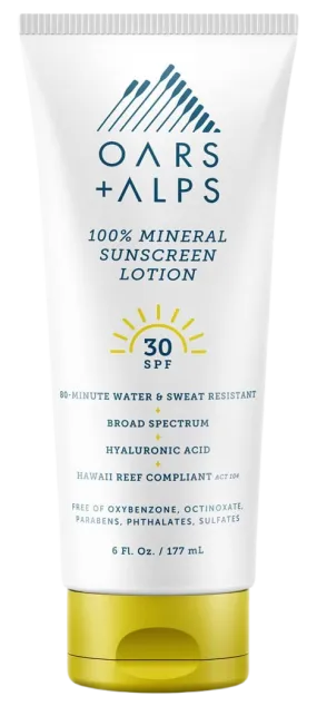 100% Mineral Sunscreen Lotion SPF 30