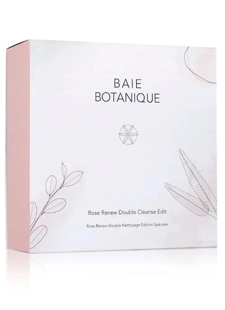 Baie Botanique Rose Renew Double Cleanse Edit